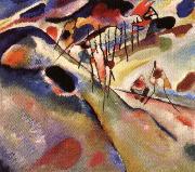 Wassily Kandinsky Landscape oil painting on canvas